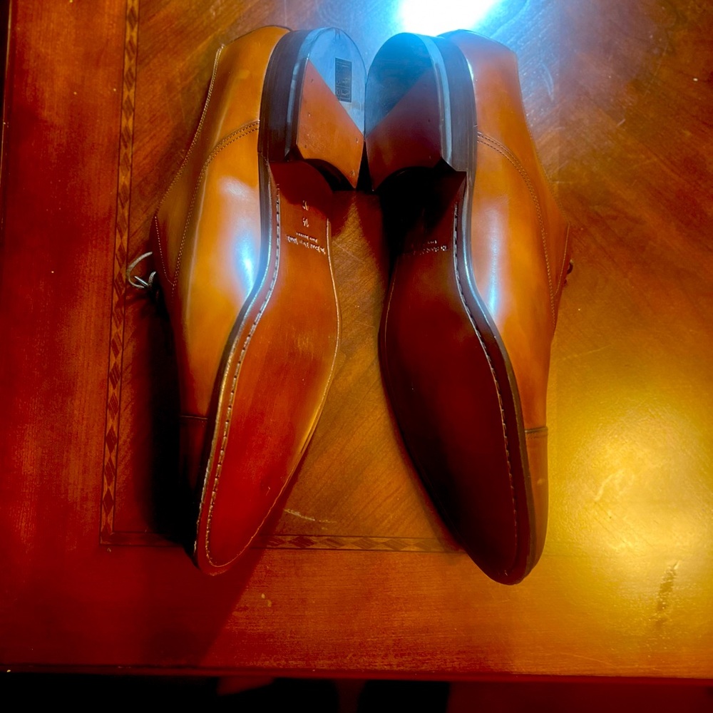 To Boot New York - Adam Derrick, Brandon ll Cognac Calf Cap toe